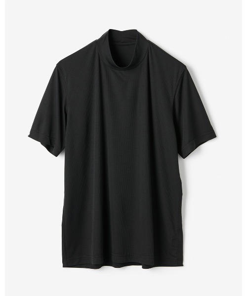 DoCLASSE( ドゥクラッセ)の「速乾・スーパーエアドライインナー ハイネック半袖(Tシャツ/カットソー・メンズ・アイボリー/グレー/ブラック・3L/LL/S/M)」の1枚目の写真