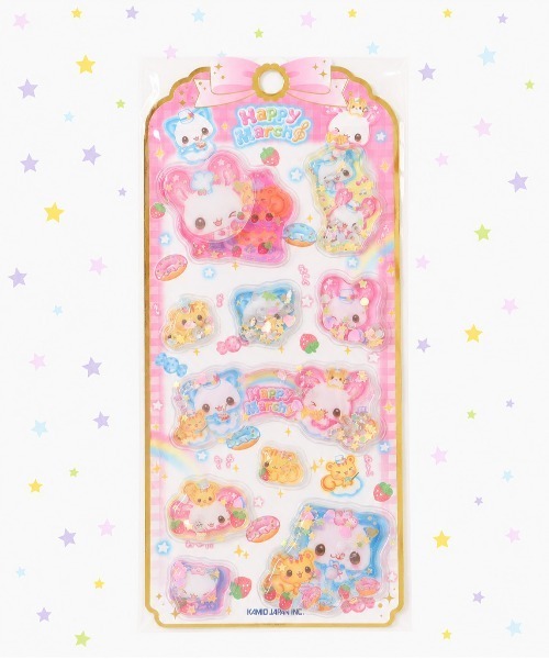 nini toys】平成女児/ウォーターシール/ぷくぷくあわわちゃん