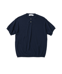 KNITTED（ニッティド）の「シェロン シングル クロップ ニット_ヘンリーネック 5COLOR（ニット/セーター）」