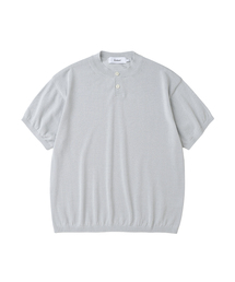 KNITTED（ニッティド）の「シェロン シングル クロップ ニット_ヘンリーネック 5COLOR（ニット/セーター）」