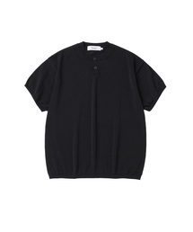 KNITTED（ニッティド）の「シェロン シングル クロップ ニット_ヘンリーネック 5COLOR（ニット/セーター）」