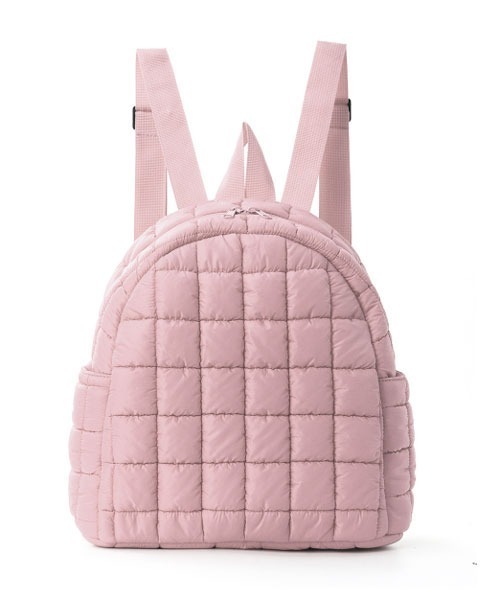 VIBGYOR Women(ヴィブジョー ウィメン)の「【float】キルティング リュック(バックパック/リュック・レディース・ライトピンク/パープル/ホワイト・FREE)」の3枚目の写真