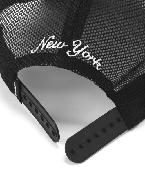 AVIREX(アヴィレックス)の「VARSITY OVAL LOGO MESH CAP / バーシティ オーバル ロゴ メッシュキャップ / AVIREX / アヴィレックス(キャップ・メンズ・ブラック/ホワイト・F)」の12枚目の写真