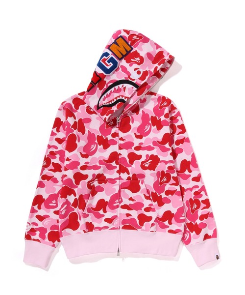 ABC CAMO SHARK FULL ZIP HOODIE（パーカー）｜A BATHING APE（ア