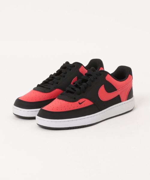 NIKE(ナイキ)の「NIKE ナイキ COURT VISION LO P NB コート ビジョン LO P NB MIM0459 002BLACK/UNVRED(スニーカー・メンズ・ブラック・30.0cm/26.5cm/27.0cm/27.5cm/28.0cm/28.5cm/29.0cm/24.0cm/24.5cm/25.0cm/25.5cm/26.0cm)」の1枚目の写真