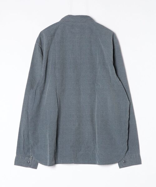 RRL(ダブル アール エル)の「チェックプリント ウーブン ワークシャツ(シャツ/ブラウス・メンズ・ブルー・S/M/L/XL/XS/XXL)」の2枚目の写真