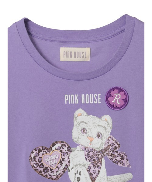 PINK HOUSE(ピンクハウス)の「テディ&ネコプリントカットソー(Tシャツ/カットソー・レディース・イエロー系その他2/ブラック系その他2/ピンク系その他/レッド系その他/イエロー系その他/パープル系その他/レッド系その他2/ピンク系その他2・フリー)」の11枚目の写真