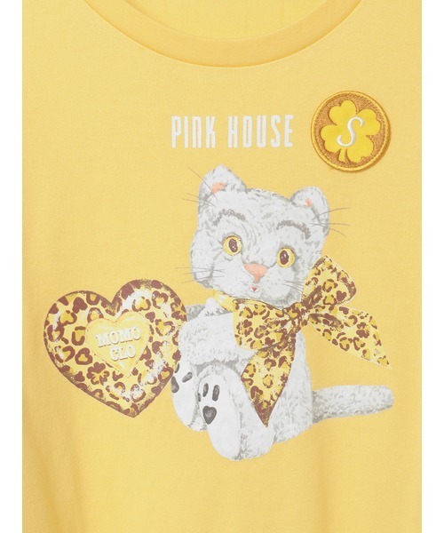 PINK HOUSE(ピンクハウス)の「テディ&ネコプリントカットソー(Tシャツ/カットソー・レディース・イエロー系その他2/ブラック系その他2/ピンク系その他/レッド系その他/イエロー系その他/パープル系その他/レッド系その他2/ピンク系その他2・フリー)」の15枚目の写真