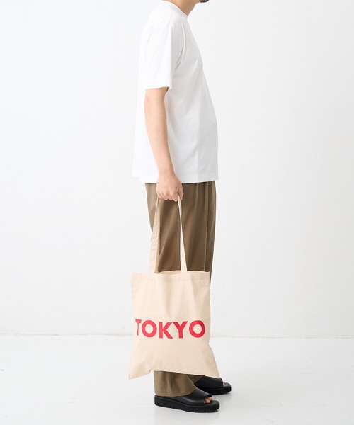 THE TOKYO(ザトウキョウ)の「【GOOD EDITION/グットエディション】GOOD TOTE TOKYO(トートバッグ・メンズ・ネイビー/ピンク/ブラウン/レッド/インディゴブルー/ブラック/グリーン/アイボリー・FREE)」の11枚目の写真