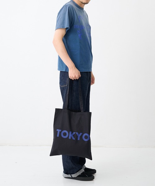 THE TOKYO(ザトウキョウ)の「【GOOD EDITION/グットエディション】GOOD TOTE TOKYO(トートバッグ・メンズ・ネイビー/ピンク/ブラウン/レッド/インディゴブルー/ブラック/グリーン/アイボリー・FREE)」の14枚目の写真