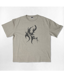 ビッグNノイズオーバーサイズピグメント半袖Tシャツ5カラー