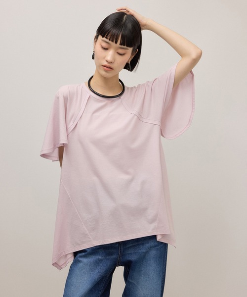 セール】ランダムヘムライントップス（Tシャツ/カットソー）｜ADAM ET