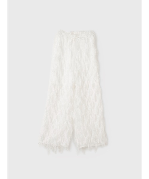 EIMY ISTOIRE(エイミーイストワール)の「PLUME PANTS(その他パンツ・レディース・ホワイト/ブラック・F)」の10枚目の写真