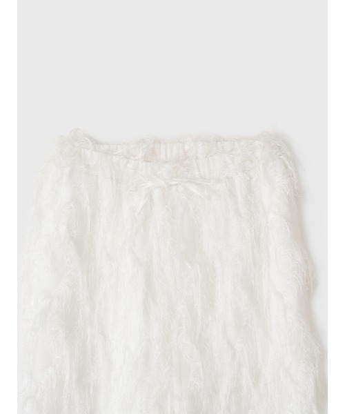 EIMY ISTOIRE(エイミーイストワール)の「PLUME PANTS(その他パンツ・レディース・ホワイト/ブラック・F)」の12枚目の写真
