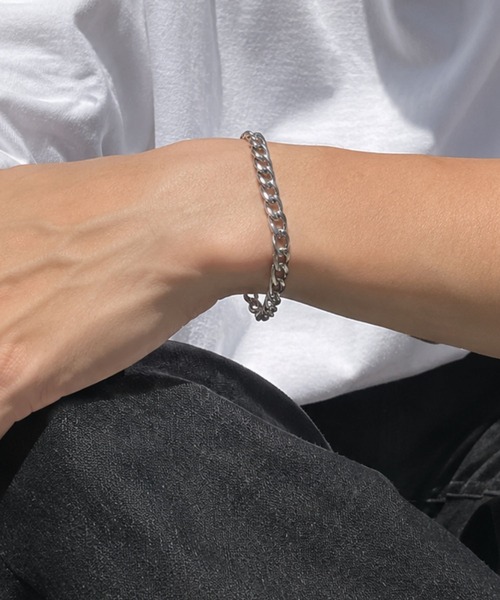【極美品】ブレスレット セール】ベーシックチェーンブレスレット（ブレスレット