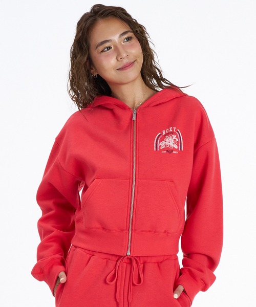 ROXY（ロキシー）の「【ムラサキスポーツ限定】ROXY/ロキシー ジップアップ パーカー RZP264621M（パーカー・レディース・ネイビー/レッド/オフホワイト・M/L）」の12枚目の写真