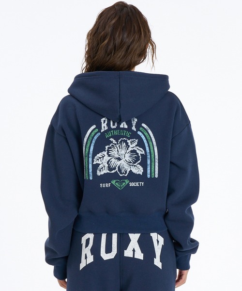ROXY（ロキシー）の「【ムラサキスポーツ限定】ROXY/ロキシー ジップアップ パーカー RZP264621M（パーカー・レディース・ネイビー/レッド/オフホワイト・M/L）」の9枚目の写真