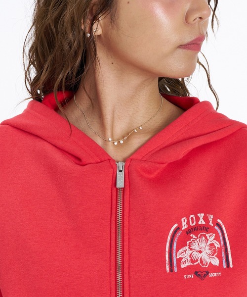 ROXY（ロキシー）の「【ムラサキスポーツ限定】ROXY/ロキシー ジップアップ パーカー RZP264621M（パーカー・レディース・ネイビー/レッド/オフホワイト・M/L）」の16枚目の写真