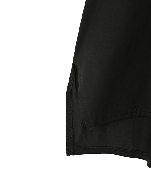 STYLE DELI（スタイルデリ）の「【BLK001】ゆったりシルエット五分袖ドルマンTシャツ（Tシャツ/カットソー・レディース・グリーン/ブラック/ホワイト・FREE）」の16枚目の写真