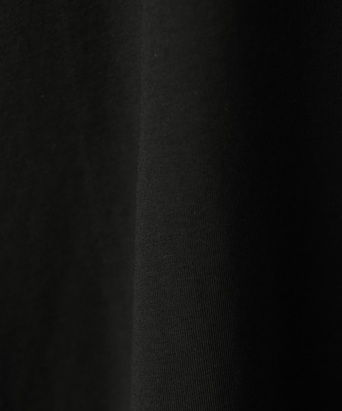 STYLE DELI（スタイルデリ）の「【BLK001】ゆったりシルエット五分袖ドルマンTシャツ（Tシャツ/カットソー・レディース・グリーン/ブラック/ホワイト・FREE）」の17枚目の写真