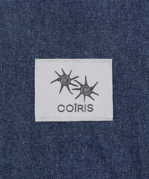 COIRIS(コイリス)の「カイレンデニムポケット長袖シャツ男女共用(シャツ/ブラウス・レディース・ブルー系・FREE/1)」の5枚目の写真