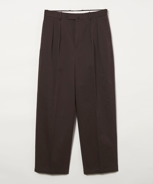 Steven Alan＞ ウエポン ニドム イン ツープリーツ ドレス トラウザー