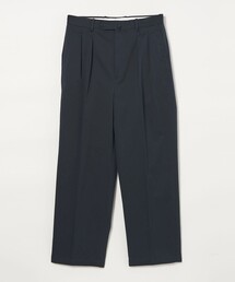steven alan TW ボイル 2プリーツ テーパード パンツ ブラック Steven Alan｜スティーブンアランのパンツ（テーパード）通販 - ZOZOTOWN