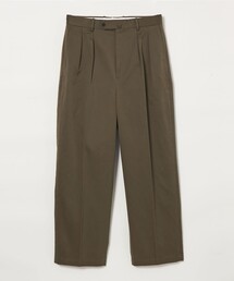 Steven Alan | <Steven Alan> ウエポン ニドム イン ツープリーツ ドレス トラウザーズ II(スラックス)