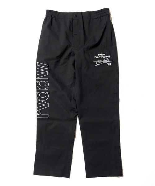 reversal.dogi.design.works（リバーサル・ドーギ・デザイン・ワークス）の「＜reversal/リバーサル＞FIGHT FISHING WATER PROOF SET UP（セットアップ・メンズ・ブラック/ターコイズブルー・M/L/XL）」の6枚目の写真