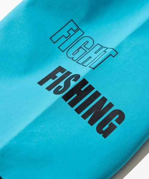 reversal.dogi.design.works（リバーサル・ドーギ・デザイン・ワークス）の「＜reversal/リバーサル＞FIGHT FISHING WATER PROOF SET UP（セットアップ・メンズ・ブラック/ターコイズブルー・M/L/XL）」の15枚目の写真
