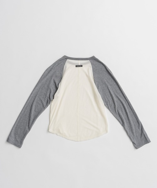 PRANK PROJECT(プランクプロジェクト)の「【2026Autumn Pre-Order】カシミヤシルクラグランロンTEE / Cashmere Silk Raglan Long Sleeve T-Shirt(Tシャツ/カットソー・レディース・ブルー/ネイビー/グレー・FREE)」の16枚目の写真