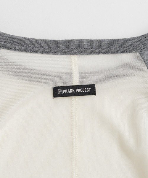 PRANK PROJECT(プランクプロジェクト)の「【2026Autumn Pre-Order】カシミヤシルクラグランロンTEE / Cashmere Silk Raglan Long Sleeve T-Shirt(Tシャツ/カットソー・レディース・ブルー/ネイビー/グレー・FREE)」の19枚目の写真