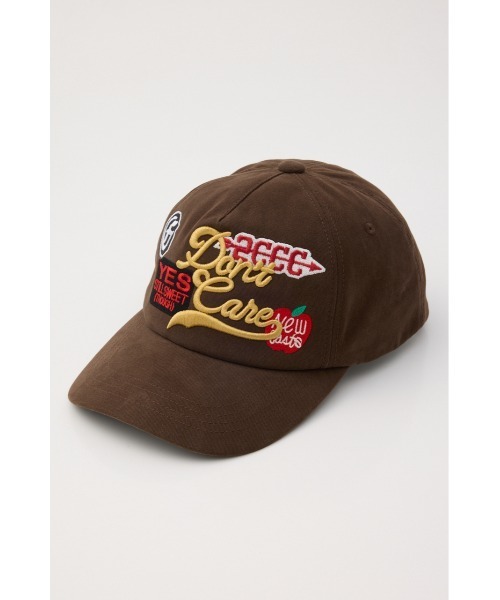 MOUSSY(マウジー)の「【26年AW新作】PATCHED BASEBALL キャップ(キャップ・レディース・ネイビー/ブラウン・FREE)」の4枚目の写真