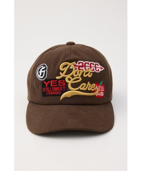 MOUSSY(マウジー)の「【26年AW新作】PATCHED BASEBALL キャップ(キャップ・レディース・ネイビー/ブラウン・FREE)」の6枚目の写真