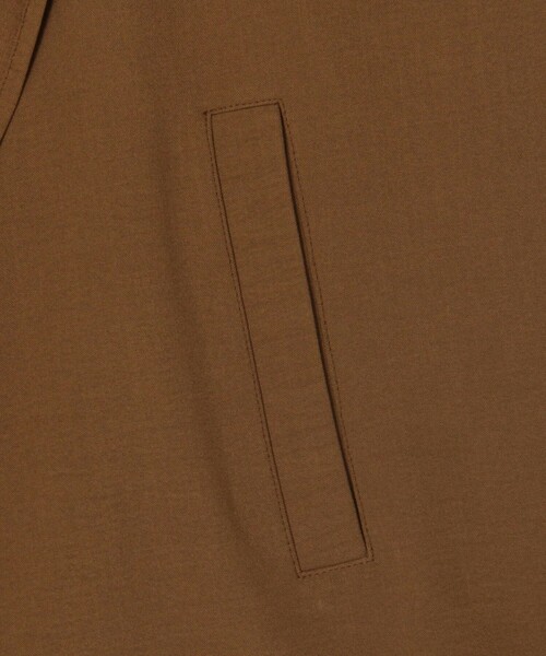 MICO COULIER(ミコクリエ)の「さらさらクレープジャケット(ダウンジャケット/コート・レディース・ブラウン/ブラック・38)」の9枚目の写真