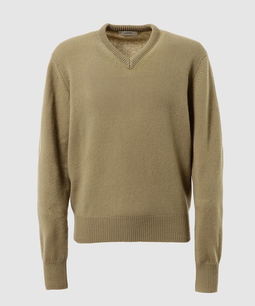 LEMAIRE(ルメール)の「V-NECK SWEATER(ニット/セーター・メンズ・ブラック/グリーン系その他・M)」の2枚目の写真