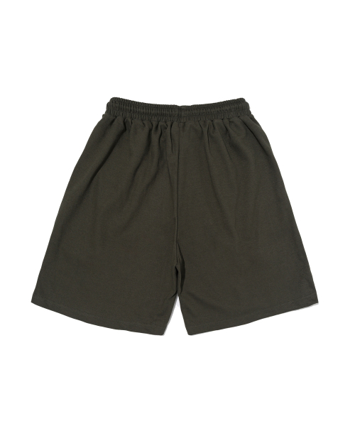OUNDERR(オアンダーアール)の「REVERSE サークルロゴハーフパンツ(カーキ)(その他パンツ・レディース・その他・MEDIUM/LARGE/X-LARGE)」の2枚目の写真