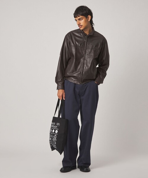 Steven Alan（スティーブンアラン）の「＜Steven Alan＞ シープナッパ ドッグイヤー ブルゾン（ブルゾン・メンズ・ダークブラウン・L/M/S）」の14枚目の写真
