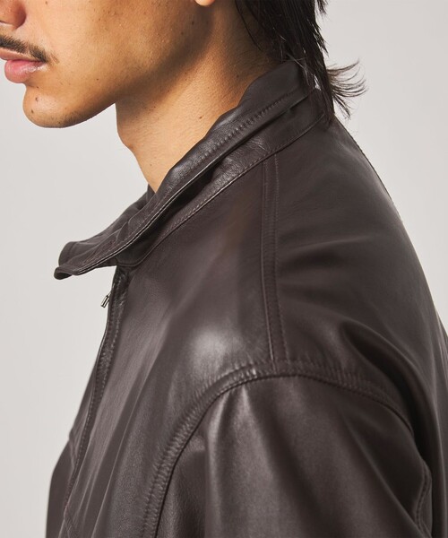 Steven Alan（スティーブンアラン）の「＜Steven Alan＞ シープナッパ ドッグイヤー ブルゾン（ブルゾン・メンズ・ダークブラウン・L/M/S）」の16枚目の写真