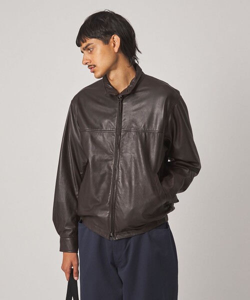 Steven Alan（スティーブンアラン）の「＜Steven Alan＞ シープナッパ ドッグイヤー ブルゾン（ブルゾン・メンズ・ダークブラウン・L/M/S）」の20枚目の写真