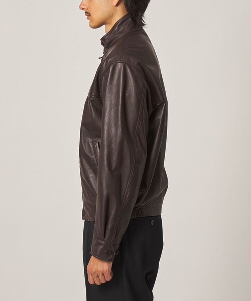 Steven Alan(スティーブンアラン)の「<Steven Alan> シープナッパ ドッグイヤー ブルゾン(ブルゾン・メンズ・ダークブラウン・L/M/S)」の3枚目の写真