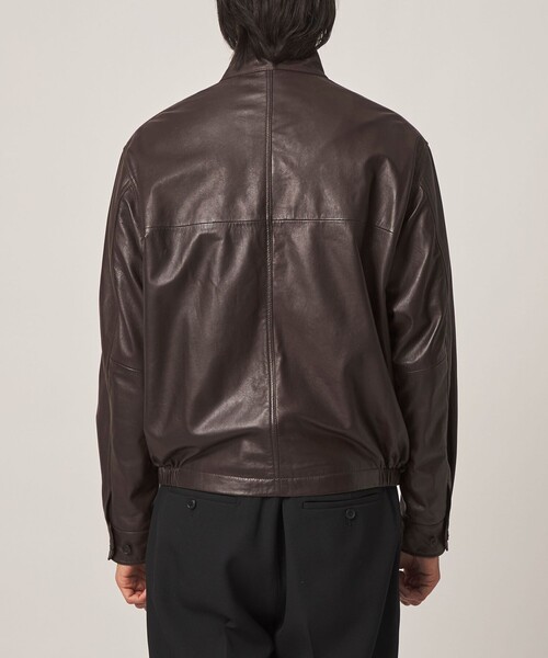 Steven Alan(スティーブンアラン)の「<Steven Alan> シープナッパ ドッグイヤー ブルゾン(ブルゾン・メンズ・ダークブラウン・L/M/S)」の4枚目の写真