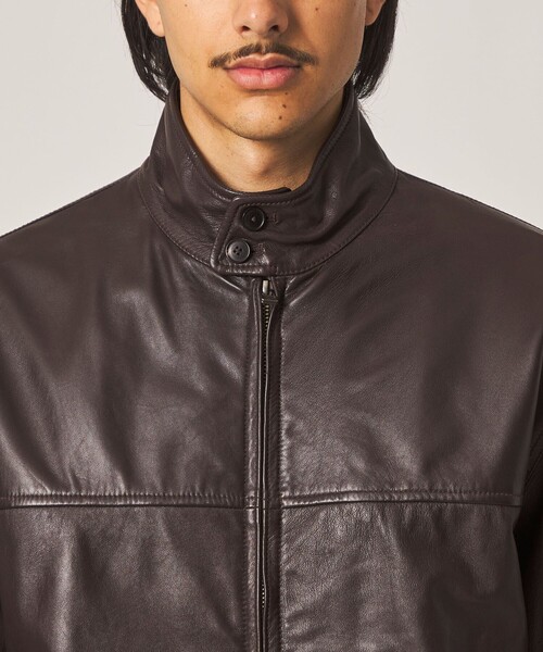Steven Alan(スティーブンアラン)の「<Steven Alan> シープナッパ ドッグイヤー ブルゾン(ブルゾン・メンズ・ダークブラウン・L/M/S)」の5枚目の写真