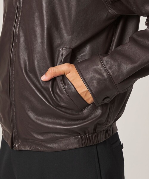 Steven Alan(スティーブンアラン)の「<Steven Alan> シープナッパ ドッグイヤー ブルゾン(ブルゾン・メンズ・ダークブラウン・L/M/S)」の8枚目の写真