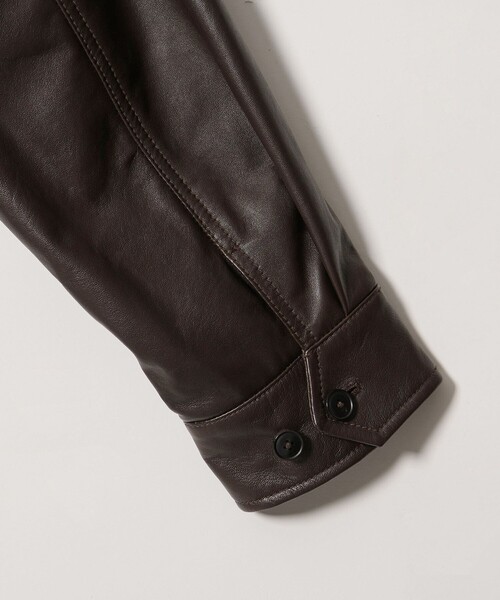 Steven Alan(スティーブンアラン)の「<Steven Alan> シープナッパ ドッグイヤー ブルゾン(ブルゾン・メンズ・ダークブラウン・L/M/S)」の15枚目の写真
