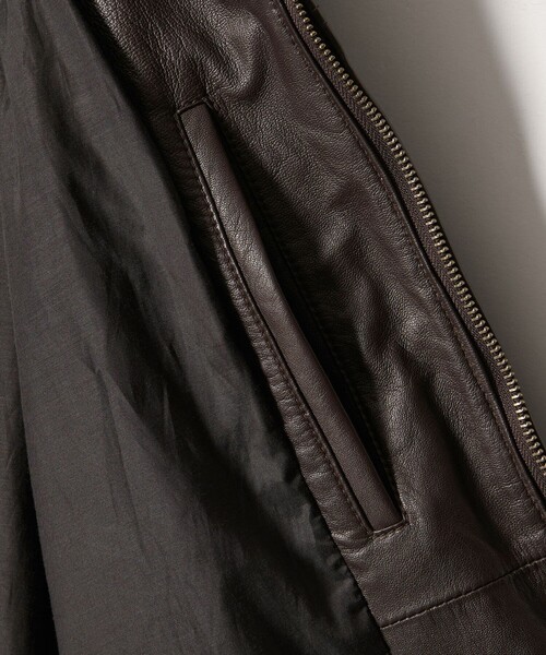 Steven Alan(スティーブンアラン)の「<Steven Alan> シープナッパ ドッグイヤー ブルゾン(ブルゾン・メンズ・ダークブラウン・L/M/S)」の18枚目の写真