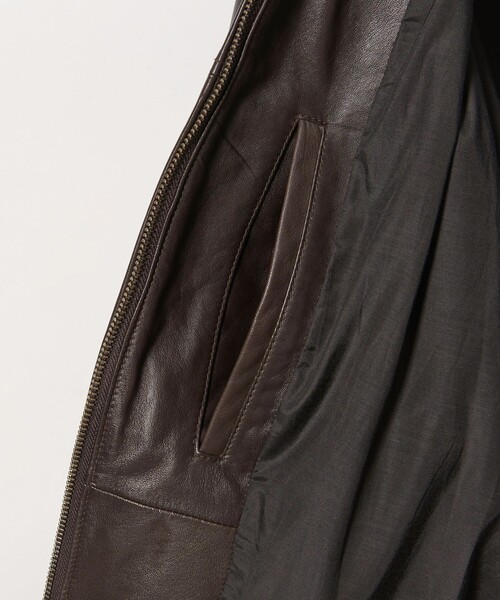 Steven Alan(スティーブンアラン)の「<Steven Alan> シープナッパ ドッグイヤー ブルゾン(ブルゾン・メンズ・ダークブラウン・L/M/S)」の19枚目の写真