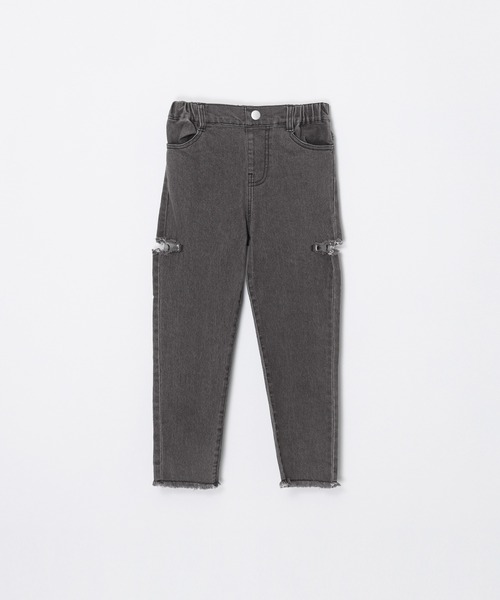 coca(coca)(コカ)の「キッズ デニムサイドカットパンツ(デニムパンツ・キッズ・ブルー/ブラック・120/130/140/150)」の16枚目の写真