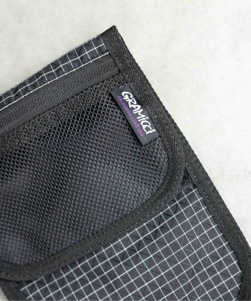 Gramicci（グラミチ）の「【RE】【GRAMICCI(グラミチ) 】RIPSTOP NECK POUCH（ショルダーバッグ・メンズ・ブラック・FREE）」の2枚目の写真