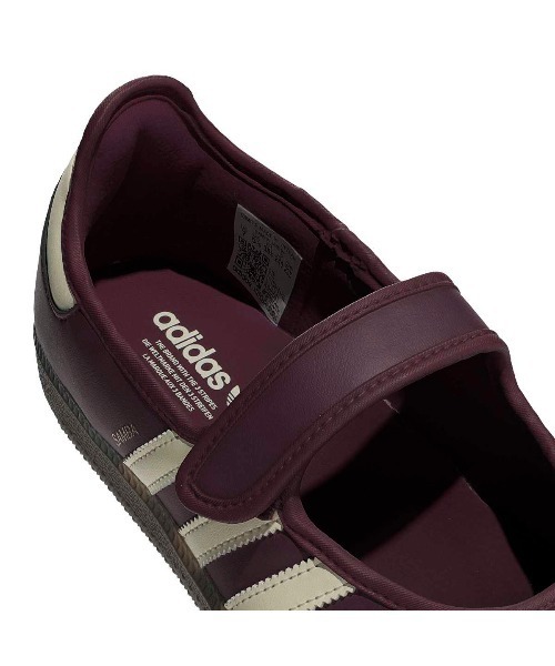 adidas(アディダス)の「adidas originals SAMBA JANE(アディダスオリジナルス サンバ ジェーン)(スニーカー・レディース・ワイン系・23cm/24.5cm/25cm/24cm/23.5cm)」の5枚目の写真